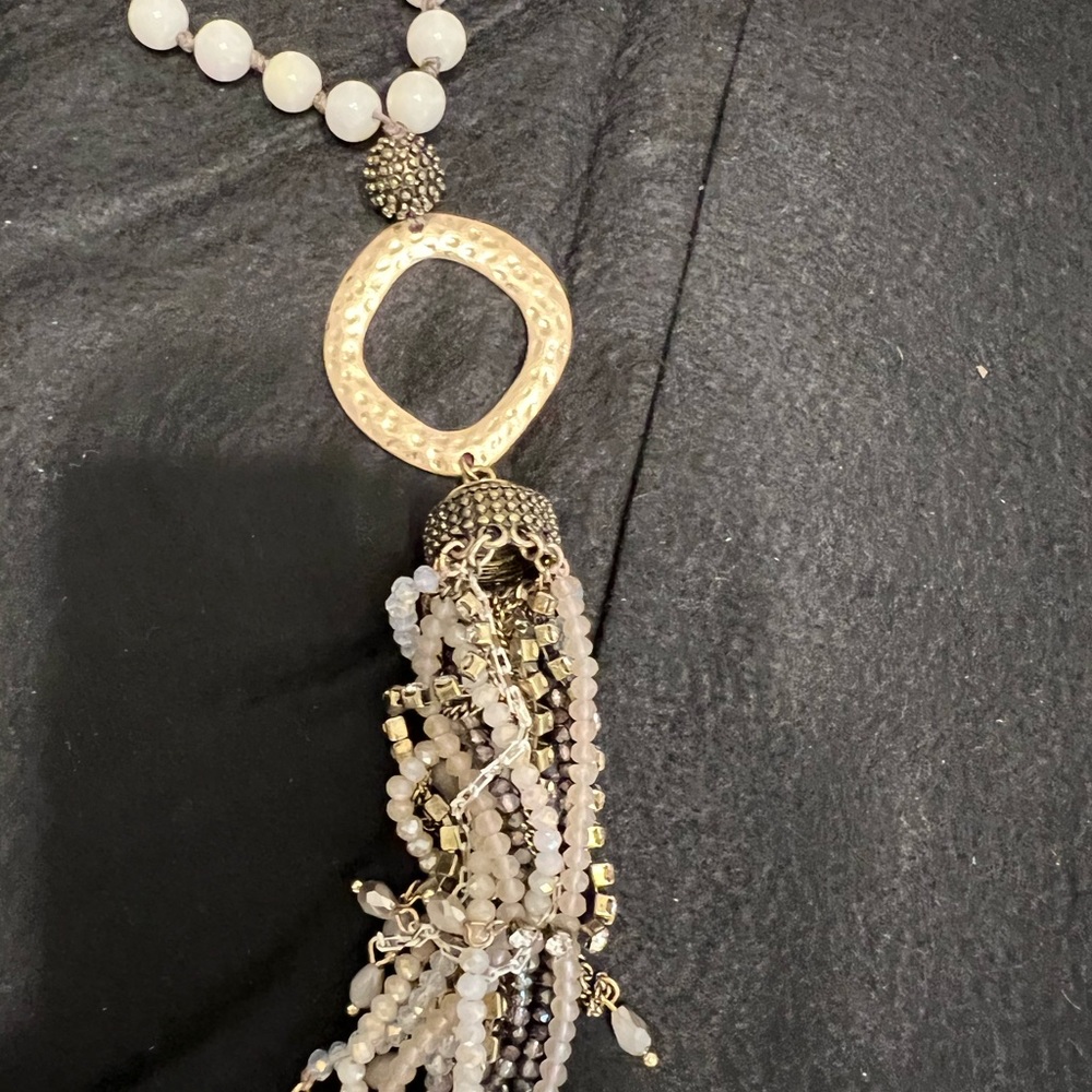 CHICOS long beaded necklace